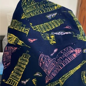 Paris lularoe os leggings Eiffel Tower new blue lowest